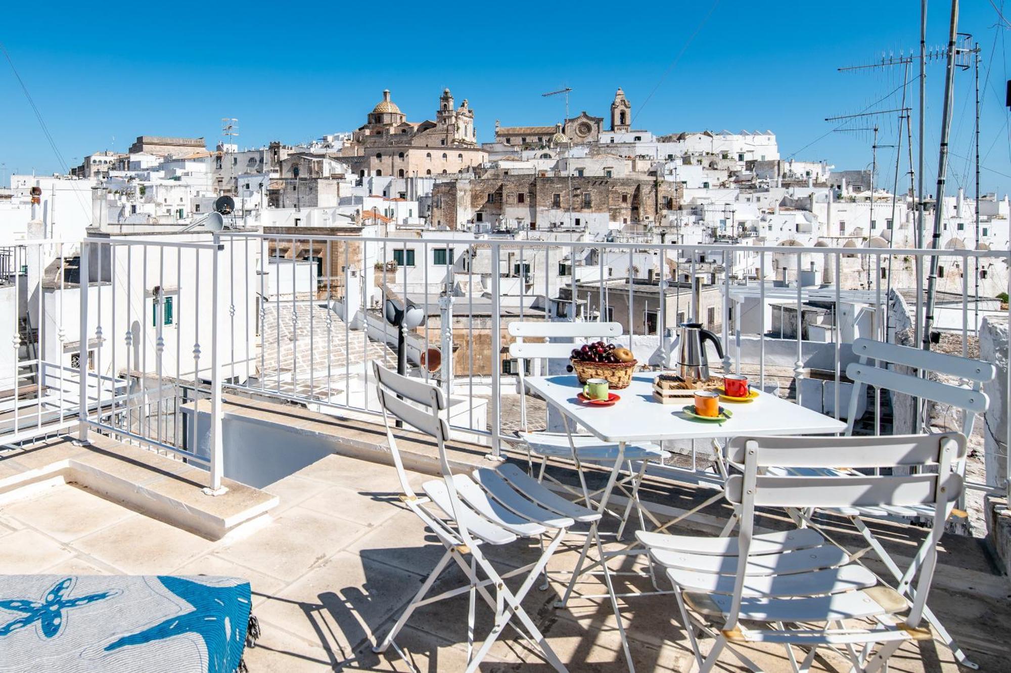 Apartmán Ostuni Style - 2 Terraces With Sea Views Exteriér fotografie