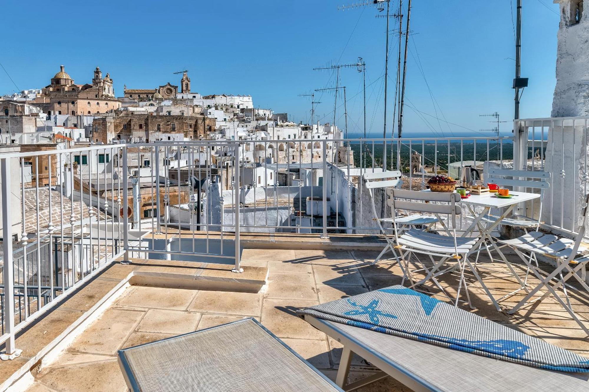 Apartmán Ostuni Style - 2 Terraces With Sea Views Exteriér fotografie